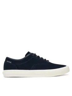 Tommy Hilfiger Tenisówki Hi Vulc Low Oxford Suede FM0FM05401 Granatowy - Trampki męskie - miniaturka - grafika 1