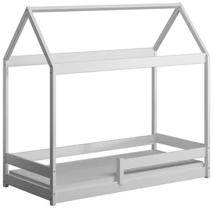 Białe łóżko dziecięce z barierkami W7-E98 - Łóżka dla dzieci i młodzieży Białe łóżko dziecięce z barierkami W7-E98 - Łóżka dla dzieci i młodzieży - miniaturka - grafika 1