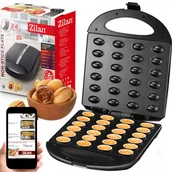 Urządzenia do czekolady i słodyczy - Opiekacz Do Orzeszków Ciastek 24 Szt 1600W Forma Nieprzywierająca Powłoka - miniaturka - grafika 1