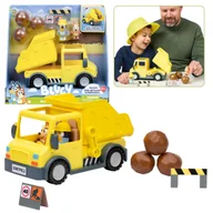 Figurki dla dzieci - Bluey Bingo Wywrotka budowlana + 2 figurki piesków, figurki dla dzieci 3+ - miniaturka - grafika 1