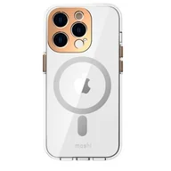 Etui i futerały do telefonów - Etui MOSHI iGlaze MagSafe do iPhone 14 Pro Przezroczysto-złoty - miniaturka - grafika 1