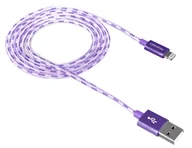 Akcesoria do smartwatchy - Kabel Canyon Lightning Usb Do Ładowania 1M Fioletowy Do Apple Dp Iphona - miniaturka - grafika 1