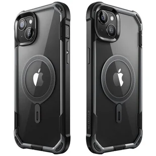 Oryginalne Etui APPLE IPHONE 15 SupCase IBLSN Ares MagSafe czarne - Etui i futerały do telefonów - miniaturka - grafika 1