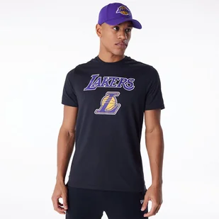 Koszulka męska New Era NOS NBA Regular Tee Los Angeles Lakers - Koszulki męskie - miniaturka - grafika 1
