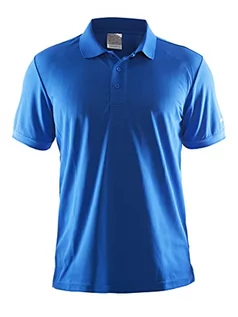 Koszulki męskie - Craft Męska koszulka polo Pique Classic niebieski Swedenblue S 192466-1336-4 - grafika 1
