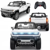 Samochody i pojazdy dla dzieci - Zdalnie Sterowany Samochód Terenowy 4x4 Auto Rc Pilot Duży Hummer Białe - miniaturka - grafika 1