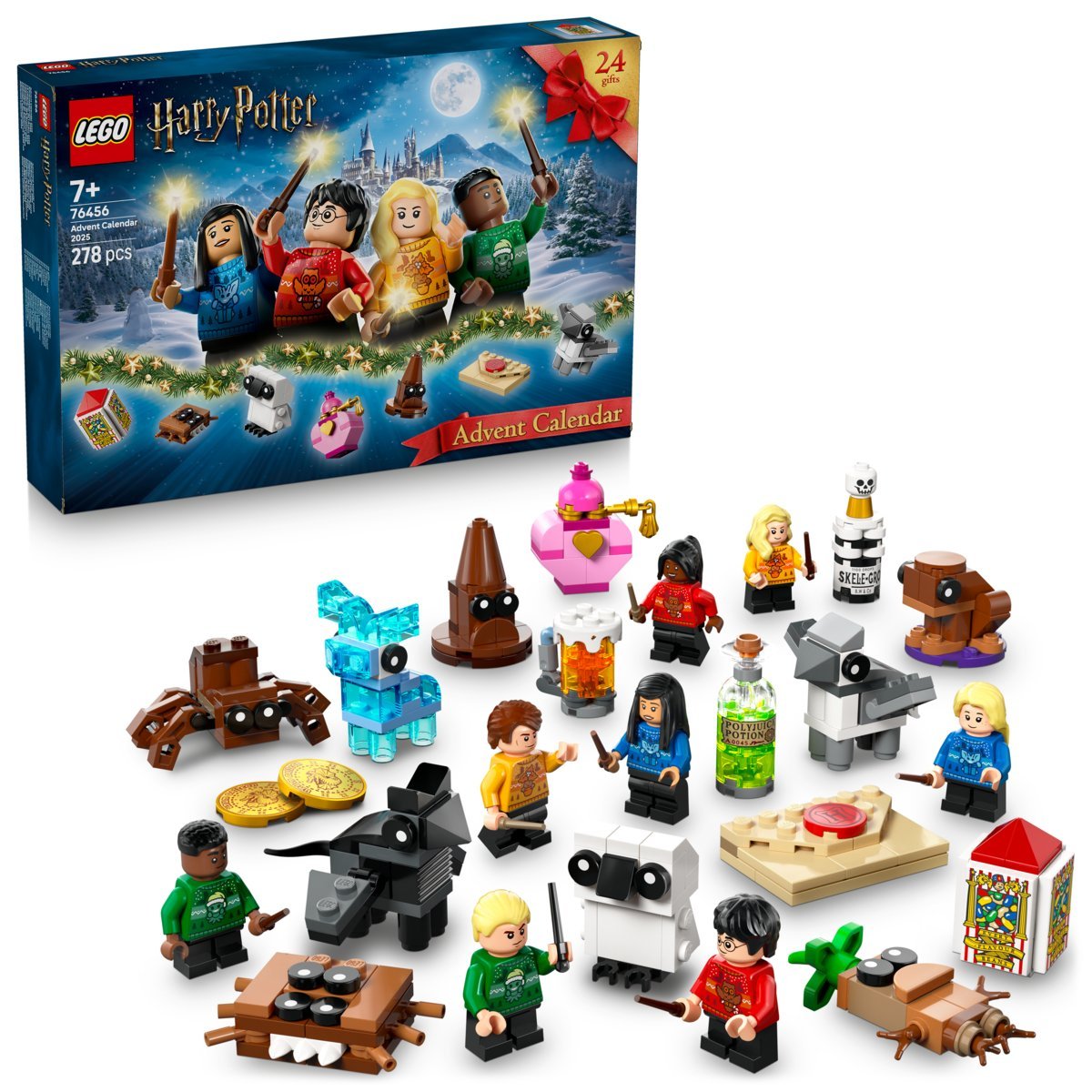 LEGO Harry Potter™, klocki, Kalendarz adwentowy na 2025 rok, 76456