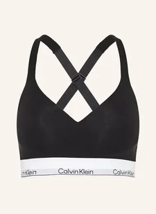 Calvin Klein Gorset Icon schwarz - Biustonosze - miniaturka - grafika 1