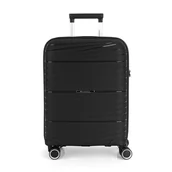 Walizki - Gabol Kiba Walizka kabinowa na 4 kołach 54 cm schwarz - miniaturka - grafika 1