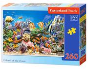 Puzzle - Castorland Puzzle 260 Kolory oceanu CASTOR - miniaturka - grafika 1