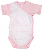 Body dla niemowląt - Body KOPERTOWE K/R 100% Bawełna Misie RÓŻ r 62 KLEKLE - miniaturka - grafika 1