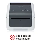 Drukarki kart i etykiet - TD-4420DN - Stacjonarna, termiczna, biurowa drukarka etykiet z szerokością do 118mm - miniaturka - grafika 1