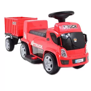 Jeździk, Ciężarówka Na Akumulator Gts-6688-e Z Przyczepą I Dźwiękami - Pojazdy elektryczne dla dzieci Jeździk, Ciężarówka Na Akumulator Gts-6688-e Z Przyczepą I Dźwiękami - Pojazdy elektryczne dla dzieci - miniaturka - grafika 1