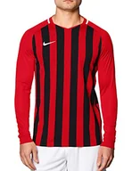 Piłka nożna - Nike męska koszulka Striped Division Iii, czerwony, m 894087-657 - miniaturka - grafika 1