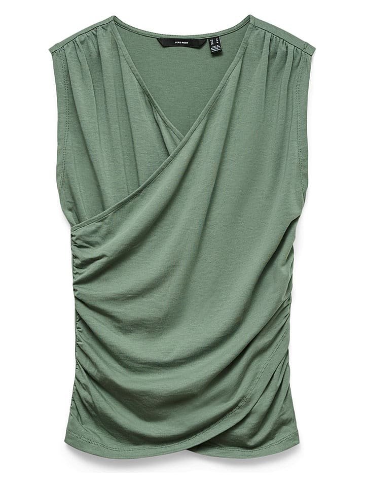 Vero Moda Bluzka w kolorze zielonym