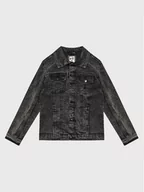 Kurtki i płaszcze dla chłopców - Cotton On Kids Kurtka jeansowa 7343315 Czarny Regular Fit - miniaturka - grafika 1