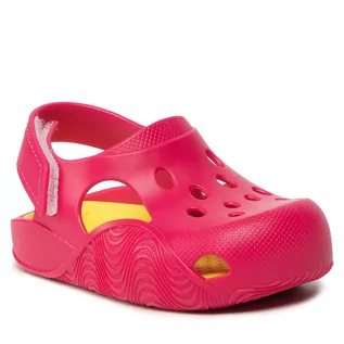 Buty dla dziewczynek - Sandały Rider - Comfy Baby. 83101 Pink/Yellow 24192 - grafika 1
