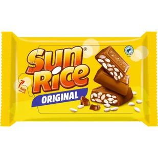 Sun Rice Original Czekoladowe wafelki z ryżem Przekąska Czekolada 250g - Ciastka - miniaturka - grafika 1