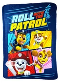 Koce i narzuty dla dzieci - Miękki kocyk Psi Patrol Roll with the Patrol 100 x 140 cm - miniaturka - grafika 1