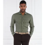 Koszule męskie - Stenströms Lniana koszula Slim Fit - miniaturka - grafika 1