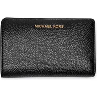 Portfele - Michael Kors Skórzany portfel - miniaturka - grafika 1