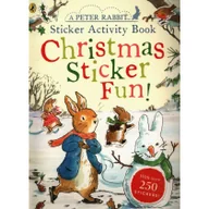 Książki edukacyjne - Puffin Books Peter Rabbit Christmas Fun Sticker Activity Book Potter Beatrix - miniaturka - grafika 1