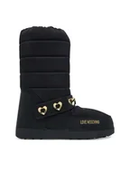 Śniegowce damskie - LOVE MOSCHINO Śniegowce JA24192G1NISD00B Czarny - miniaturka - grafika 1