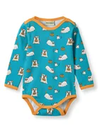 Body dla niemowląt - Småfolk Body w kolorze turkusowym - miniaturka - grafika 1