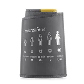 Ciśnieniomierze i akcesoria - Microlife, mankiet do ciśnieniomierzy serii 3G, 4G, 5G, szary, rozmiar L-XL, 32-52 cm, 1 sztuka - miniaturka - grafika 1
