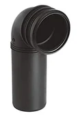 Akcesoria do armatury i ceramiki - Grohe 42327000 PP-outlett bend DN 80 with adjustment - miniaturka - grafika 1