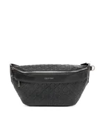Nerki - Calvin Klein Saszetka nerka Emblem Emboss Waistbag LV04D3205G Czarny - miniaturka - grafika 1
