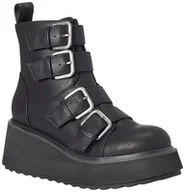 Botki damskie - ROCKET DOG Damskie botki wrzosowe, 39 EU, Czarny, 39 EU - miniaturka - grafika 1