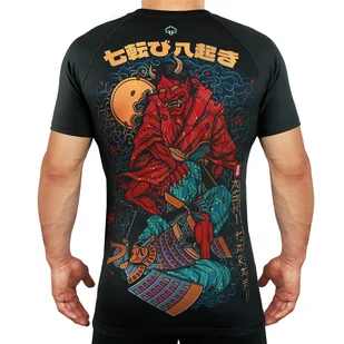 Rashguard do MMA/BJJ męski Ground Game Ashi Garami z krótkim rękawem - Kimona, stroje i obuwie - miniaturka - grafika 1