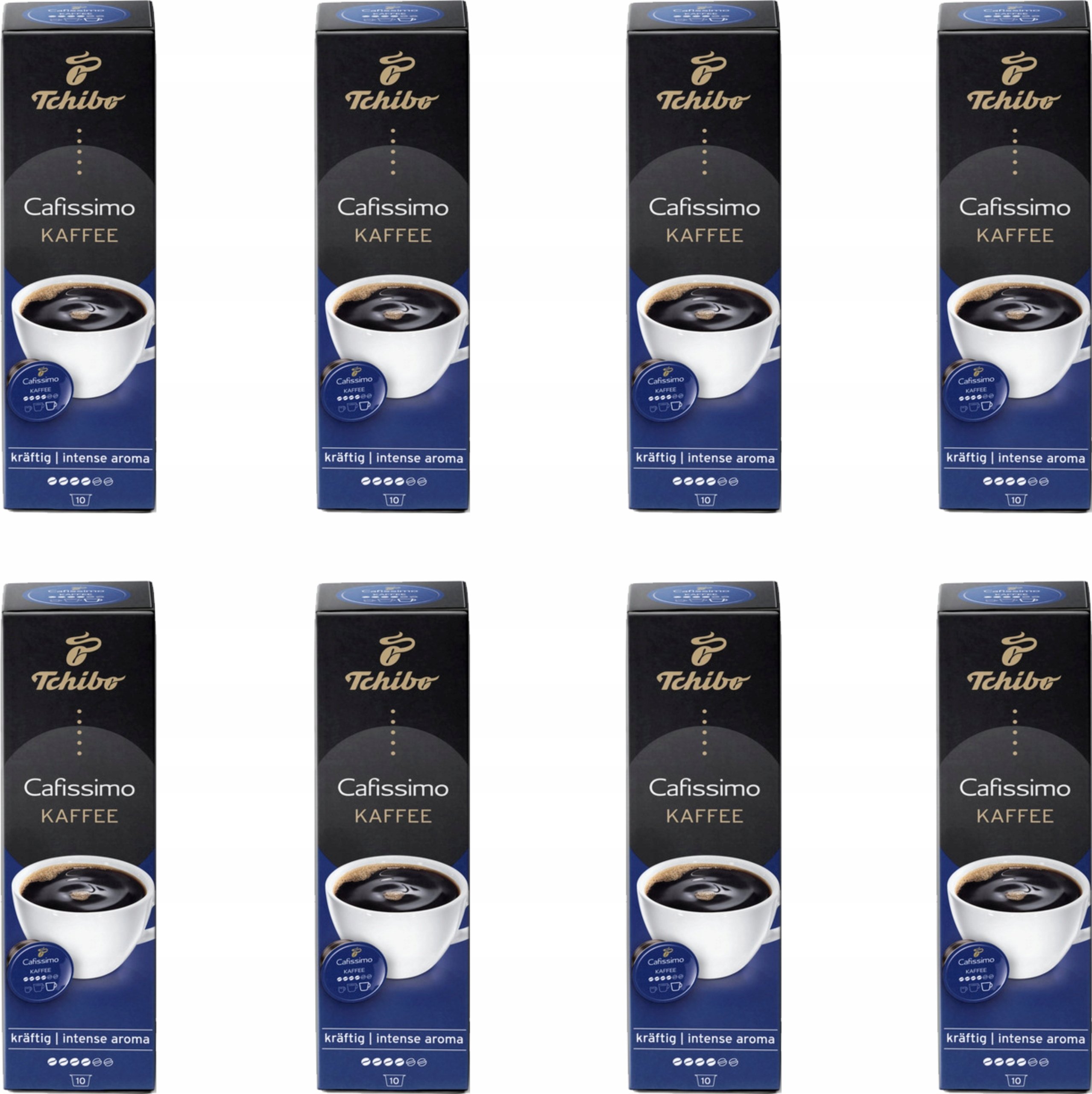 80 kapsułek Tchibo Cafissimo Coffee Intense Aroma