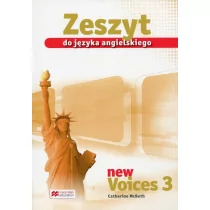Macmillan New Voices 3 Zeszyt do języka angielskiego. Klasa 1-3 Gimnazjum Język angielski - Catherine McBeth - Podręczniki dla gimnazjum - miniaturka - grafika 1