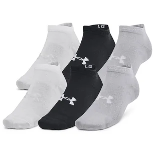 Zestaw skarpetek Under Armour Essential 6pk Low Rozmiar skarpet: 36,5-42 / Kolor: czarny - Skarpetki męskie - miniaturka - grafika 1