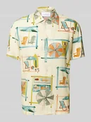 Koszule męskie - Koszula casualowa o kroju slim fit z rękawem o dł. 1/2 model ‘Easy’ - miniaturka - grafika 1