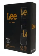 Majtki męskie - LEE Bokserki męskie 2-pack CZARNY CZARNY XXL - miniaturka - grafika 1