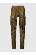 Spodnie męskie - Spodnie cargo ze wzorem na całej powierzchni model Rovic - G-Star Raw - miniaturka - grafika 1