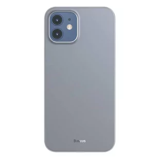 Baseus Wing Case Ultracienkie etui iPhone 12 mini Biały (WIAPIPH54N-02) WIAPIPH54N-02 - Etui i futerały do telefonów - miniaturka - grafika 1