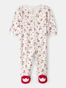 Śpiochy dla niemowląt - carter's Śpioszki w kolorze kremowym - miniaturka - grafika 1