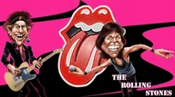 Podkładki pod mysz - PODKŁADKA POD MYSZ Nadruk 22x18cm The Rolling Stones - Lips Tekst Prezent - miniaturka - grafika 1