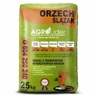Orzech Ślązak-Janina 1000kg - Materiały opałowe - miniaturka - grafika 1