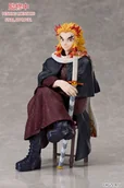 Figurki dla dzieci - Demon Slayer: Kimetsu no Yaiba Statue Kyojuro Rengoku 16 cm - miniaturka - grafika 1