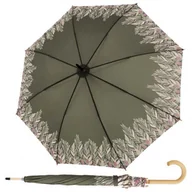 Parasole - NATURE LONG Intention Olive - damski parasol ECO - miniaturka - grafika 1