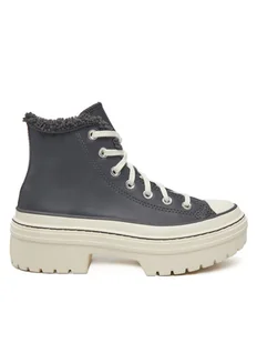 Converse Trampki Chuck Taylor All Star Lugged Heel Sherpa A10152C 094 Granatowy - Trampki damskie - miniaturka - grafika 1
