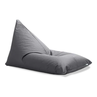 Worek do siedzenia TRIANGLE Grey - FOCUS GARDEN - Fotele i krzesła ogrodowe - miniaturka - grafika 1