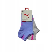 Skarpetki damskie - PUMA SKARPETY SNEAKERS 2-PACK 93532413 r 27-30 - miniaturka - grafika 1