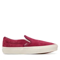 Trampki damskie - Tenisówki Vans Classic Slip-On VN000D6YZCF1 Bordowy - miniaturka - grafika 1