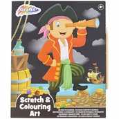 Kolorowanki, wyklejanki - KOLOROWANKA ZDRAPYWANKA MAGICZNA GRAFIX 052 - miniaturka - grafika 1